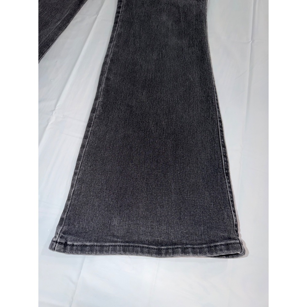 Levi Heritage High Rise Flare womens size 4 W27 black - Picture 3 of 10